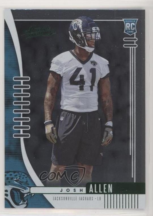 2019 Panini Absolute Rookie Green Josh Hines-Allen Josh Allen #161 Rookie RC so7