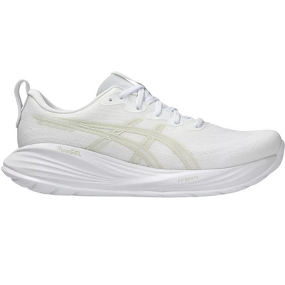 ASICS GEL CUMULUS 27 Men's Running White Lake Grey 1011B960 100 Carbon