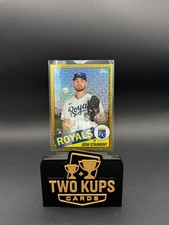 2020 Topps Update Josh Staumont RC Gold /50 1985 Topps Chrome Silver Pack Royals