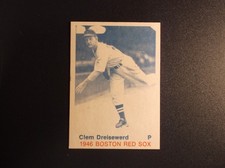 1975 TCMA 1946 Boston Red Sox Clem Dreisewerd