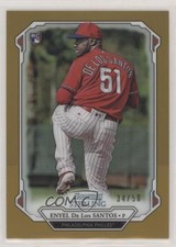 2019 Bowman Sterling Rookie Gold Refractor 24/50 Enyel de los Santos #BSR-53 0ko