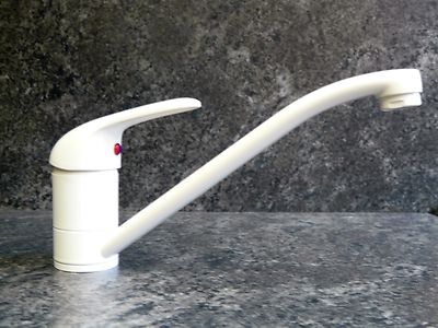 Robinet De Cuisine Rouge RAL 3003 - Mitigeur Évier Unicorn Comfort - Neuf Sous Emballage