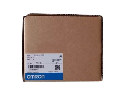 NJ301-1100 Neu Versiegelt Omron PLC MODULE NJ301-1100