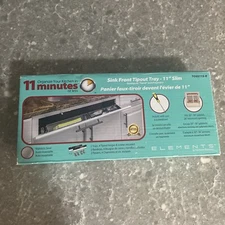 Hardware Resources Sink Front Tipout Tray 11" Slim, TOSS11S-R