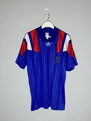 90s フランス代表 92年adidas EQUIPMENTサッカーユニフォーム s-l400.jpg
