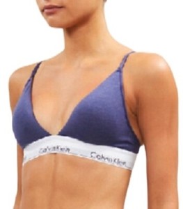 unlined triangle calvin klein