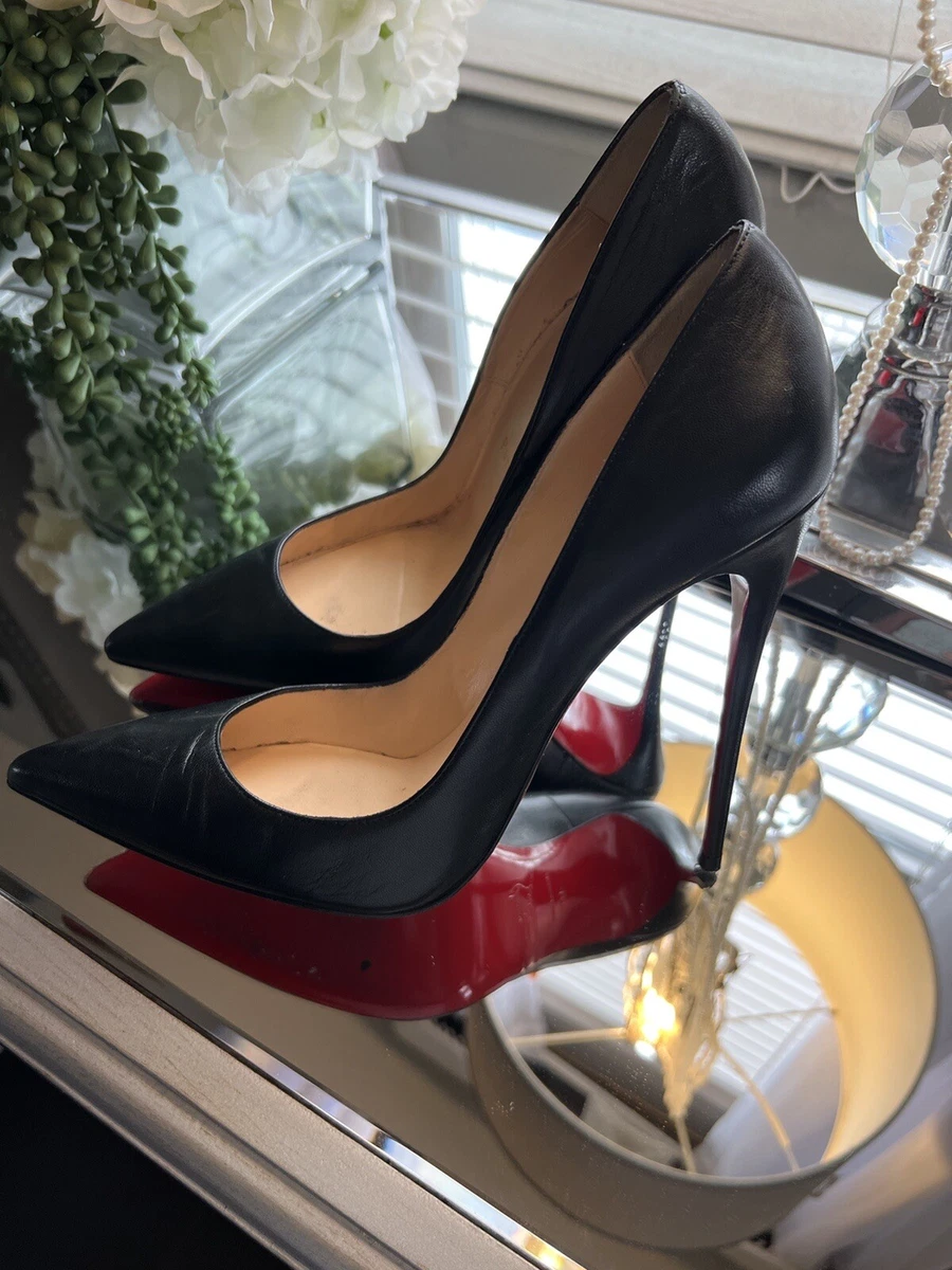 So Kate 120 Patent Leather Pumps in Black - Christian Louboutin