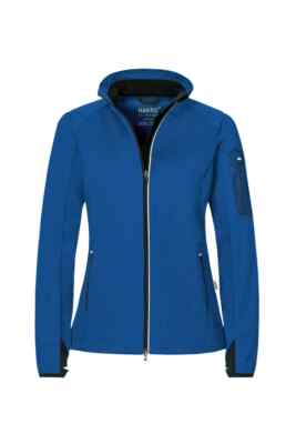 HAKRO 256 Damen Light-Softshelljacke Royalblau Größe XXXL