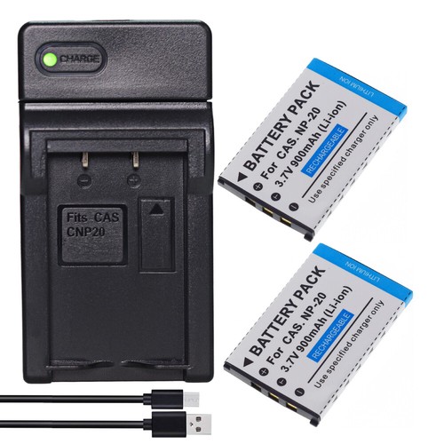 NP-20 Battery or charger for Casio Exilim EX-Z6 Z7 Z11 Z18 Z70 Z75 Z770 SX-S770 - Picture 28 of 50