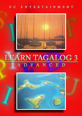 Learn tagalog DVD series level 3 (advanced) (DVD) (893234001024)