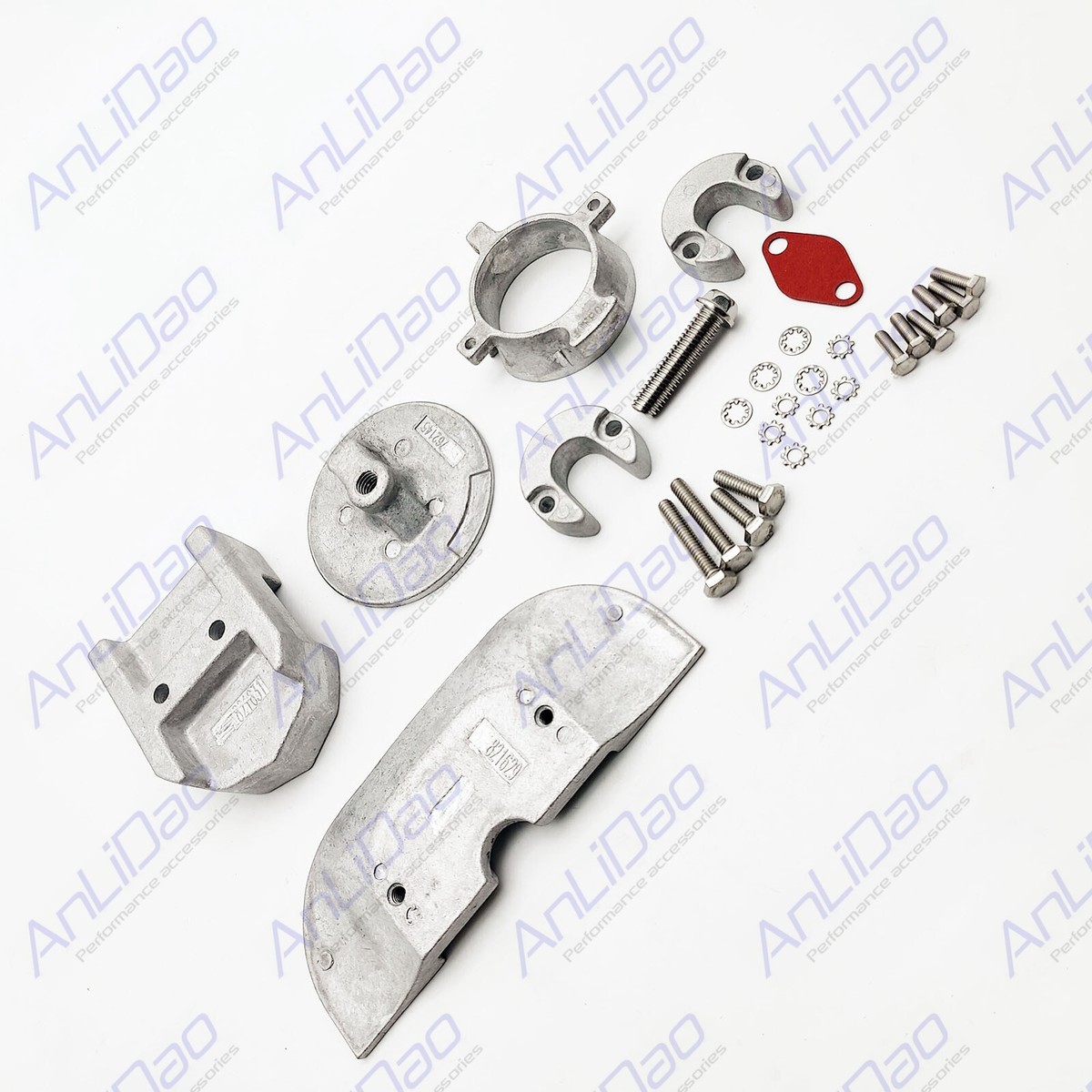 Replaces Fit Mercruiser Alpha 1 Gen 2 Aluminum Anode Kit W