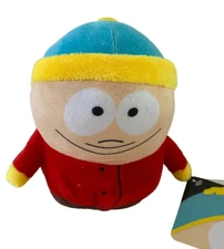 South Park Eric Cartman Plush Toy 6.5 inch tall NWT