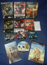 PS2; Gauntlet Seven Sorrows, Samurai Warriors, Rygar, Final Fantasy XII, w/Mans
