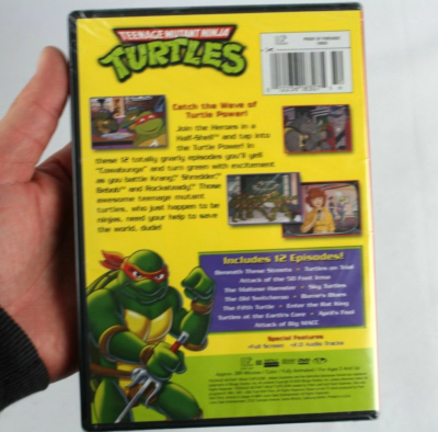 TEENAGE MUTANT NINJA TURTLES VOL 3 - 12 EPISODES ORIGINAL SERIES