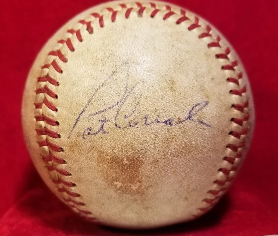 1968-69 PETE ROSE Signed Ball vtg Mutli player Auto 60s Reds Team signature JSA - Image 3 of 4