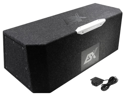 ESX DBX208BPA Dual 8" Bandpass Active enclosure 800w front or rear port - Picture 6 of 9