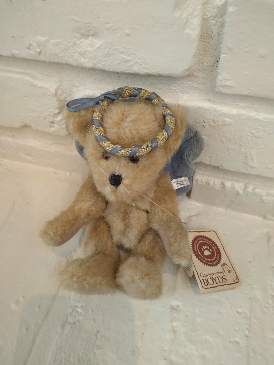 Boyds Bears Plush Gen Yoo Wine Brown 6