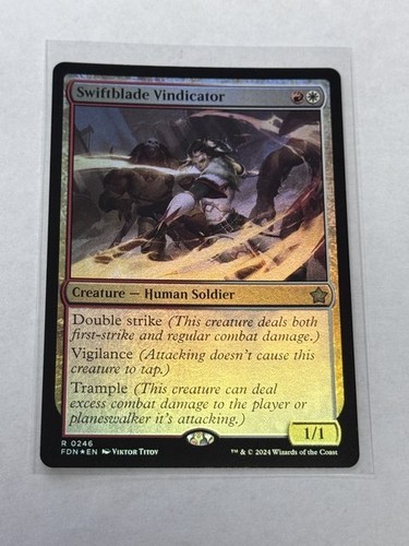 Swiftblade Vindicator Foundations Foil #246