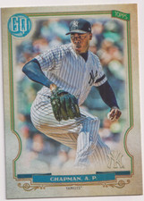 2020 Topps Gypsy Queen #213 Aroldis Chapman New York Yankees