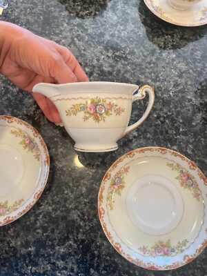 Grace China Formal Garden Vintage Porcelain Creamer