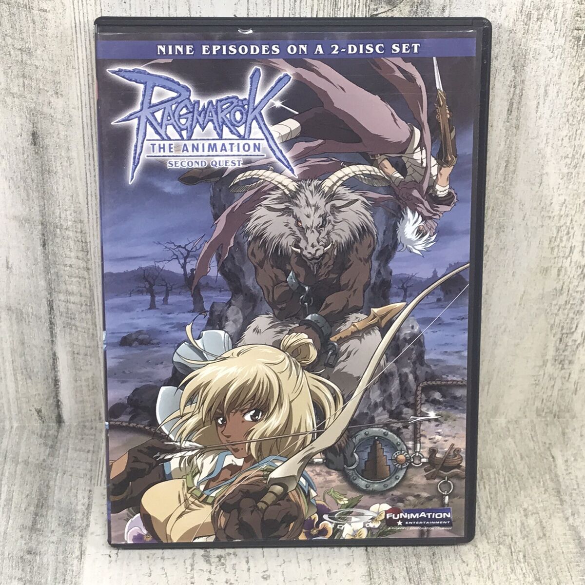 RAGNAROK: The Animation - First Second & Third Quest (DVD, 2 Disc Sets)  Anime 704400086717