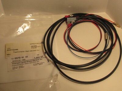SINGULUS 39101112-000 QS-DVD FIBER OPTIC GUIDE (TRIPLE) 3m CABLE NEW 