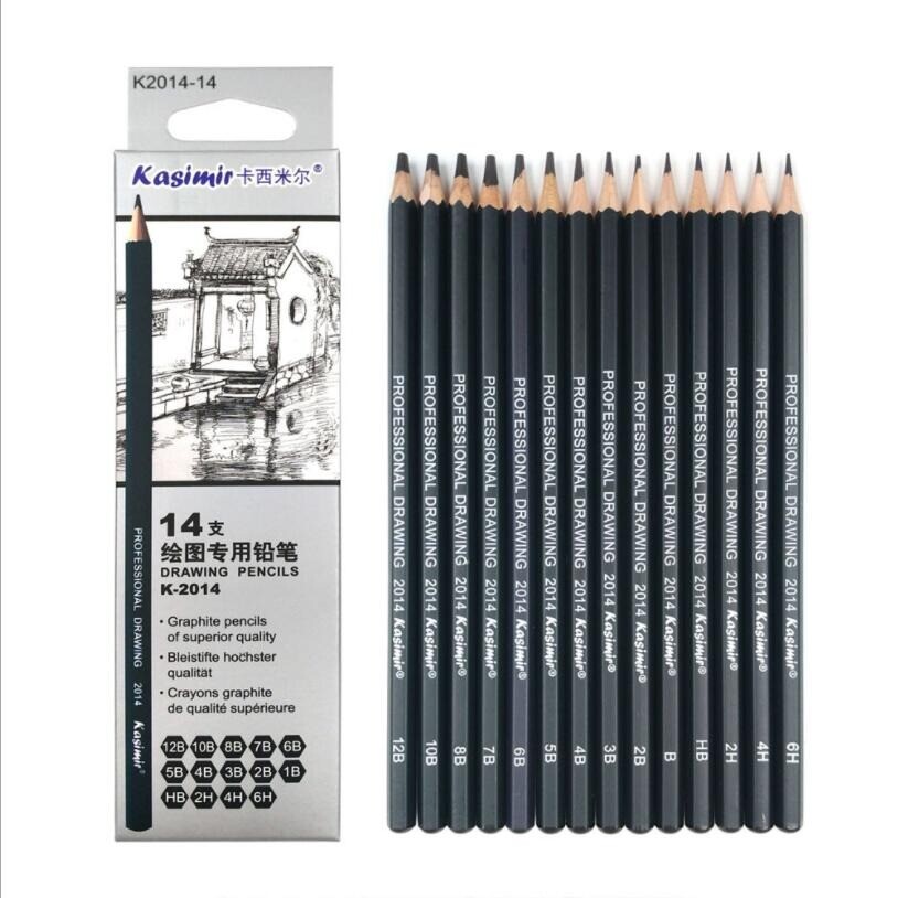 14Pcs Drawing Pencil Set Professional Art Supplies Hard 14Pcs Drawing Pencil Set Professional Art Supplies Hard