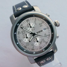 BMW M Power Motorsport Racing Classic M3 Sport Car Accessory Chronograph Watch