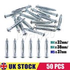 HOLLOW WALL METAL PLASTERBOARD FIXINGS HEAVY DUTY CAVITY ANCHORS BROLLY PLUG 50
