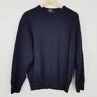 PAUL & SHARK Mens Size M Navy Knit Virgin Wool Bretagne Jumper - 100% Authentic