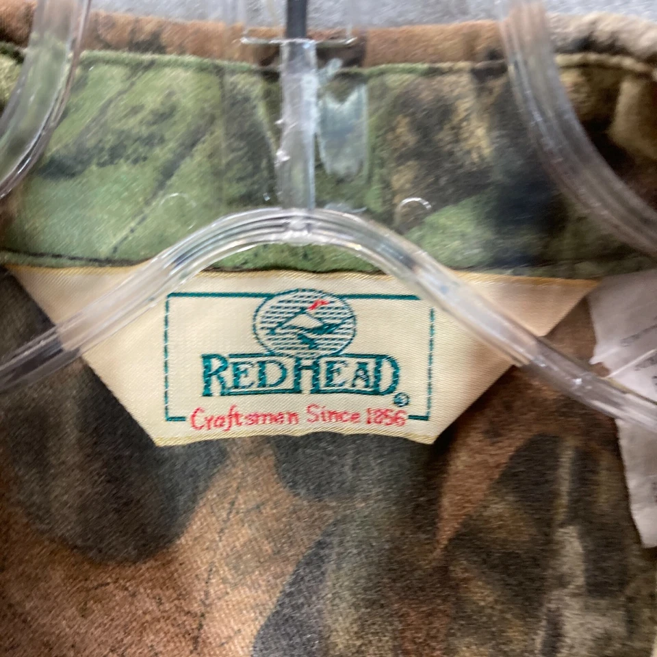 Redhead Bass Bro Womens XL Camo Shirt Long Sleeve Pockets Advantage Timber  - Image 4 of 4
