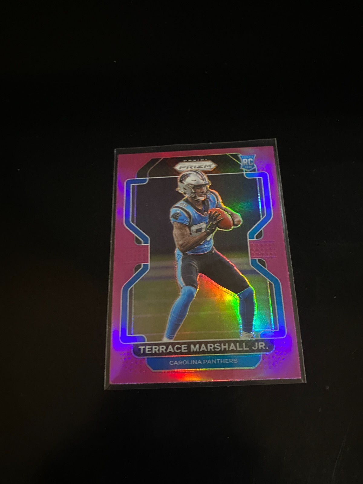 Terrace Marshall 2021 Panini Prizm Pink Prizm RC Panthers 348 PWE