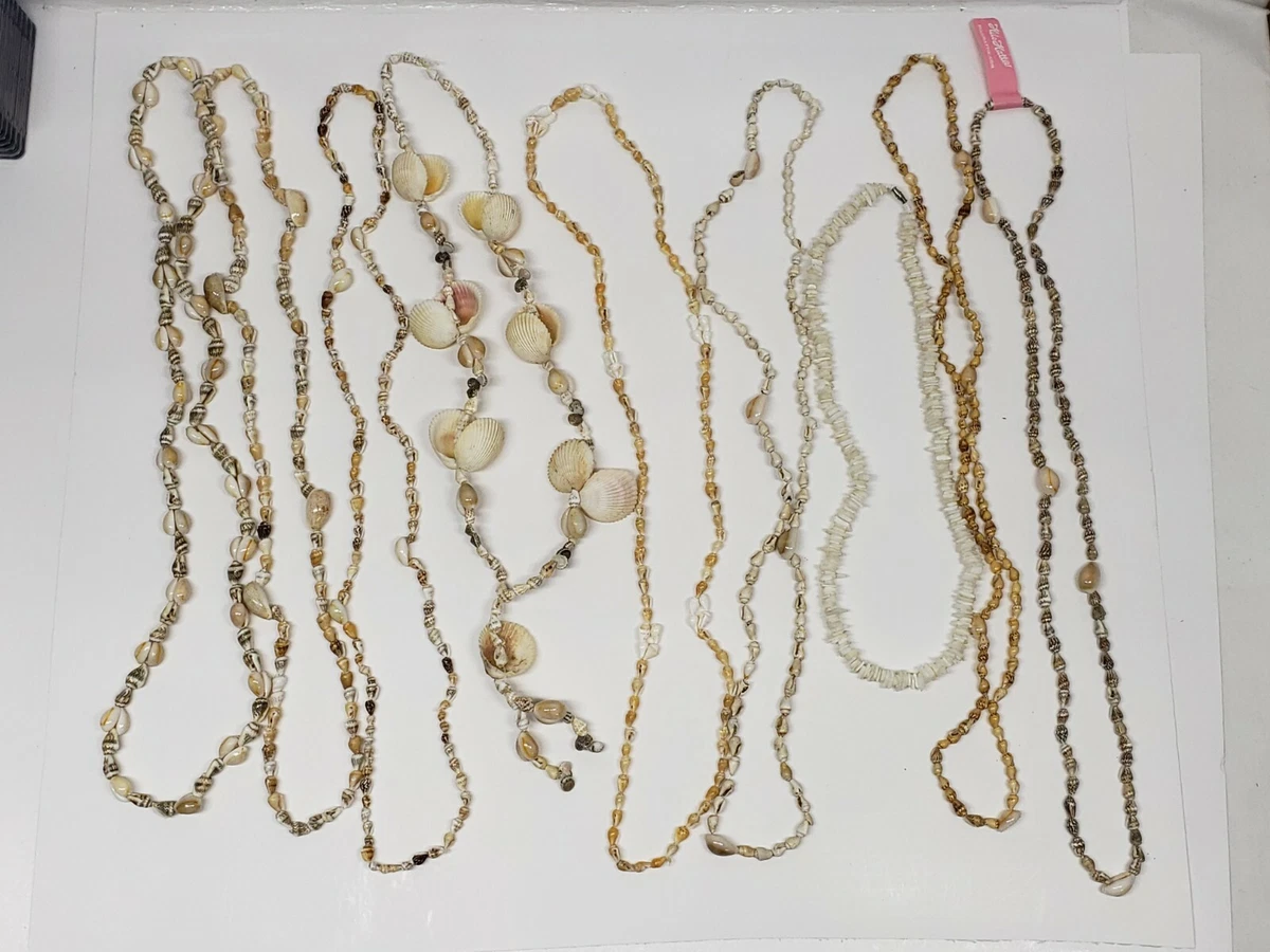 Seashell necklace deals ebay