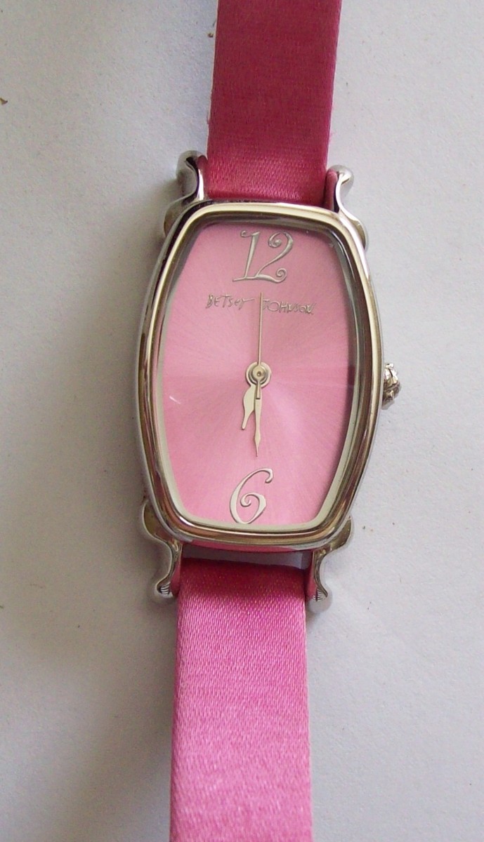 Hot Pink & Animal Print BETSEY JOHNSON Watch | eBay