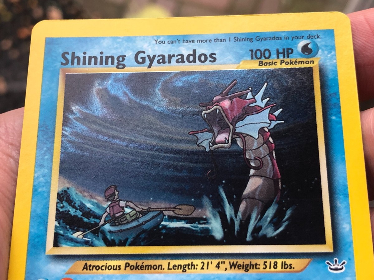 Pokemon Card English 2001 Neo Revelation Shining Gyarados 65 Pokemon Card English 2001 Neo Revelation Shining Gyarados 65