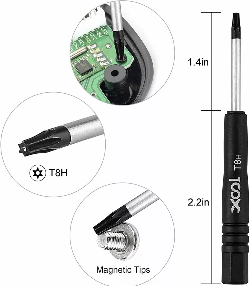 Screwdriver TOOL KIT FOR GAMING CONSOLES Controller Repair For PS5 XBOX Nintendo - Image 4 of 4