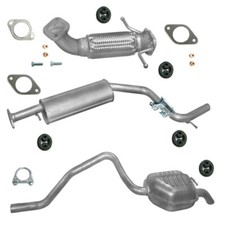 Auspuffanlage für Ford Mondeo MK III 2.0 16V 145PS +Montageteile