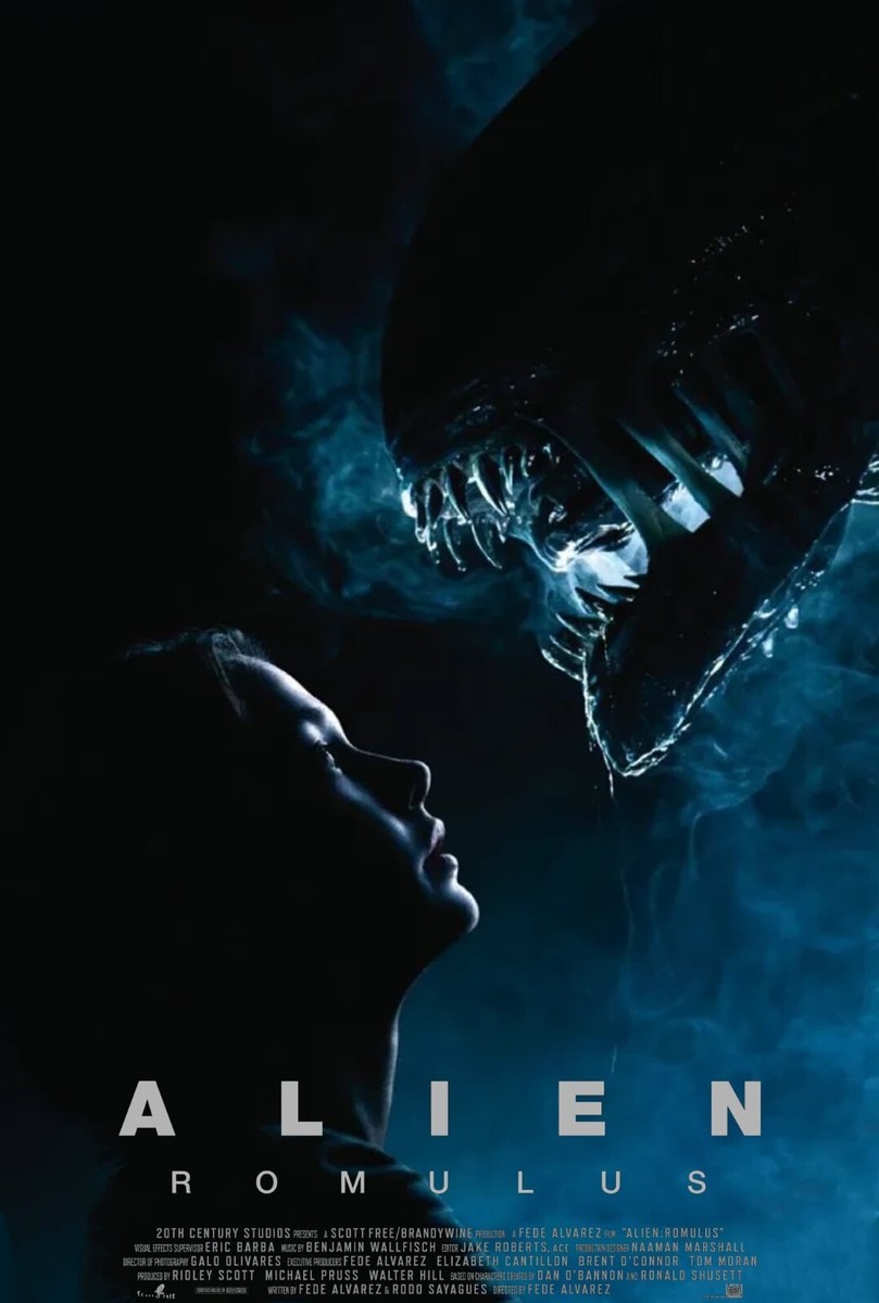 2024 Alien Romulus Movie Poster 11X17 Cailee Spaeny Isabela Merced
