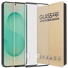 Clear Tempered Glass Screen Protector For Samsung Galaxy S25 Ultra/Plus/Edge/FE