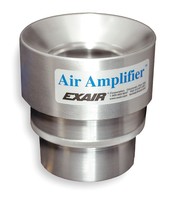 Exair Adjustable Aluminum Air Amplifier, Inlet Dia.:5 - 6044 Exair Adjustable Aluminum Air Amplifier, Inlet Dia.:5 - 6044