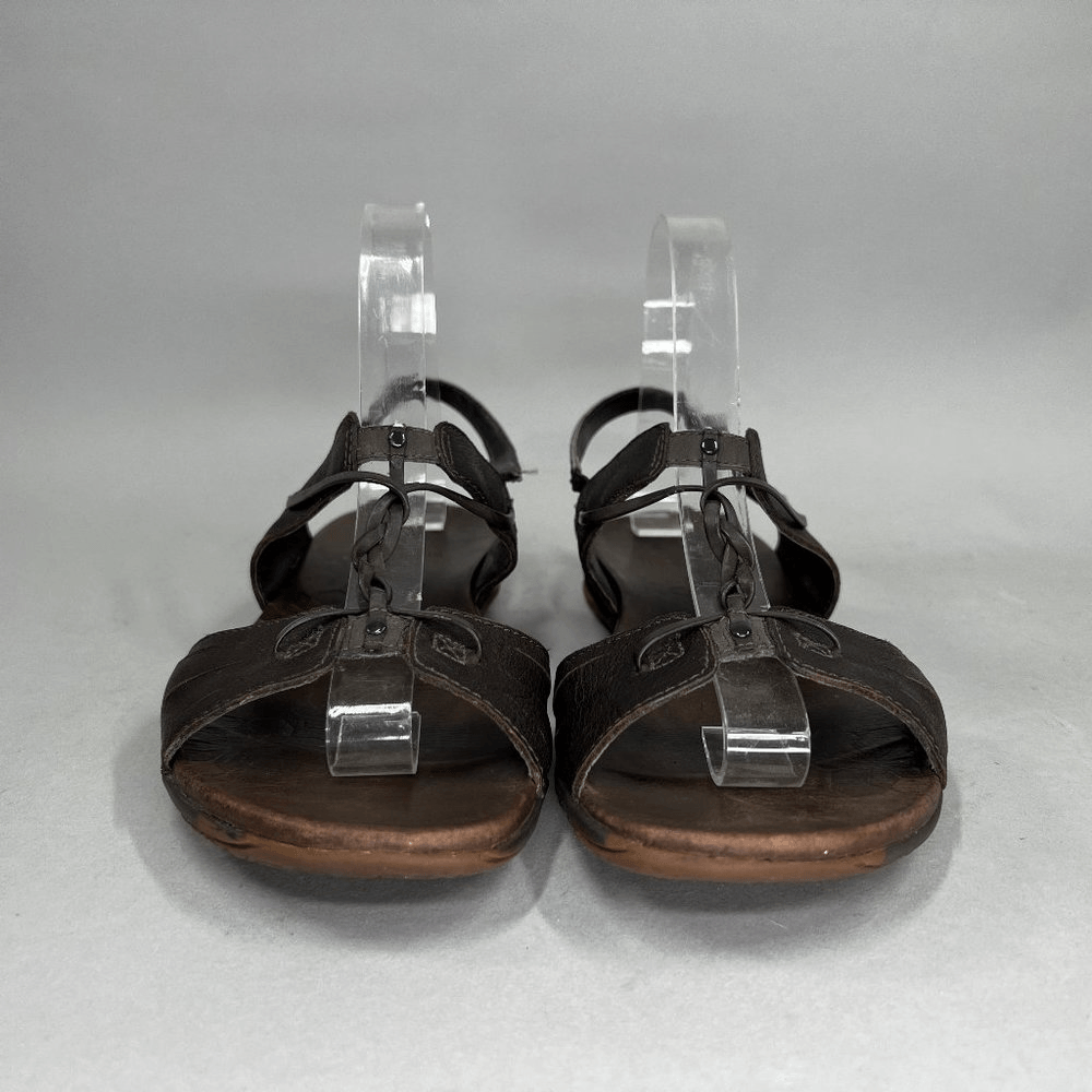 Merrell Micca Sandali Donna 8 Pelle Marrone Outdoor Attivo Comfort Cinturino