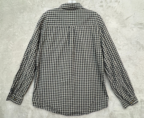 Carhartt Kariertes Button Down Hemd Herren Large Workwear Baumwolle Langarm - Bild 5 von 10