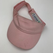 Augusta Sportswear Visor Hat Girls Youth Adjustable Pink Sun Protection