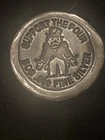 1 Oz .999 Silver MK Barz Support The Poor  Button Rare limited Run 🤩