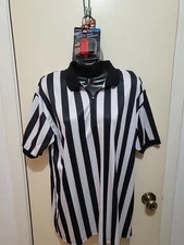 Murray Sporting Goods referee shirt  sz large with 2 whistles