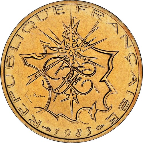 Piéfort Argent de 10 francs Mathieu, tranche A 1980 Pessac GEM.186 P2