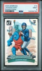 2025 PANINI DONRUSS RC JAXSON DART DOWNTOWN #14 PSA 9 NEW YORK GIANTS