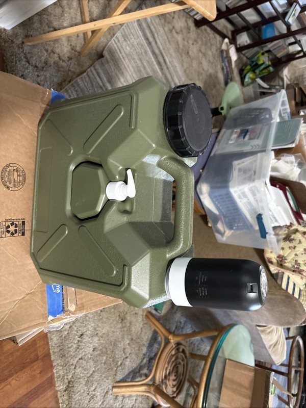 Water Storage Container with Faucet Portable Thick Large Capacity Water Tank for