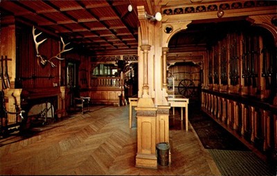 Ringwood Manor Grand Hall Ringwood State Park NJ Antique Firearms Postcard