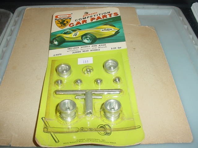 CLASSIC---# 3379---TRU LOCK WHEELS/AXLES
